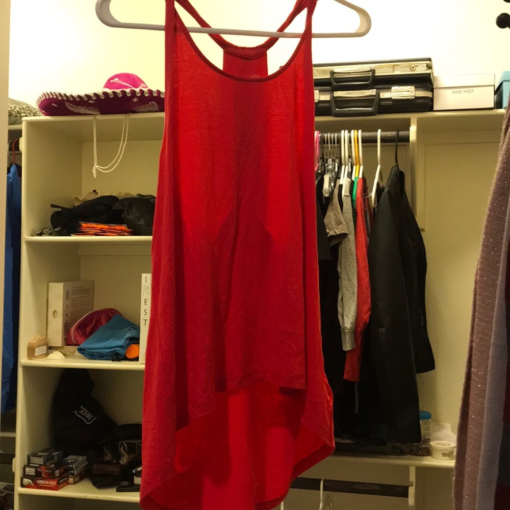 Michael kors red shirt size Small